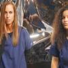 Danielle Donahue as Renata and Jamie Morgan as Kelly Jo Knight in the Sci-Fi / Horror feature AMITYVILLE ISLAND from Polonia Brothers Entertainment.