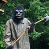Jeff Kirkendall as the "good ape" Trask in EMPIRE OF THE APES from Polonia Brothers / Sterling Entertainment.
