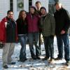Behind the Scenes of AMITYVILLE DEATH HOUSE from Polonia Brothers Entertainment. Pictured are (from left to right) Anthony Polonia, Kyrsten St. Pierre, Cassandra Hayes, Michael Merchant, Houston Baker and Jeff Kirkendall.