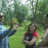 James Carolus, Marie DeLorenzo  and Heather Blossom Brown in the comedy OF THEATRE & BIKINIS from Very Scary Productions.