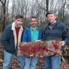 Behind the Scenes of CAMP BLOOD FIRST SLAUGHTER from Polonia Brothers / Sterling Entertainment: (left to right): James Carolus, Director Mark Polonia and Jeff Kirkendall.