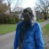 Jeff Kirkendall as a zombie on the set of the feature film BIGFOOT VS. ZOMBIES from Polonia Brothers Entertainment.