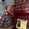 AMITYVILLE EXORCISM actor Jeff Kirkendall standing in front of a local Redbox. The horror thriller from Polonia Brothers Entertainment debuted in Redbox nationwide on 6/6/17!