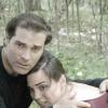 Titus and Natalie Himmelberger as researchers Lance and Sheila in the indie Horror movie Frozen Sasquatch from Polonia Brothers / Sterling Entertainment.