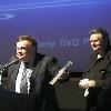 Radio personality Joe Condon introduces filmmaker Bruce G. Hallenbeck at The New York State Museum 2006 Independent Film Festival, Albany, NY, October 28th, 2006.