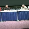 Left to right: Filmmakers Joe Bagnardi, Jeff Kirkendall, Michael Kazlo II and Jeff Burns at The New York State Museum 2006 Independent Film Festival, Albany, NY, October 28th, 2006.