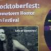 Event poster for Shocktoberfest: A Hometown Horror Film Festival at Hudson Valley Community College (HVCC) in Troy, New York, October 30th & 31st, 2003.