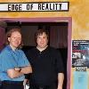 Filmmakers Jeff Kirkendall and Joe Bagnardi at the Upstate New York Area Premiere of JB Productions' anthology horror movie THE EDGE OF REALITY at Broadway Joe's Theatre Grill, September 19th, 2003.
