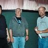 Filmmaker Joe Bagnardi and friends at the Upstate New York Area Premiere of JB Productions' anthology horror movie THE EDGE OF REALITY at Broadway Joe's Theatre Grill, September 19th, 2003.