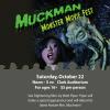 Poster for The Muckman Monster Movie Festival at The New York State Museum, October 22, 2011.