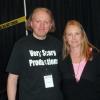 At Scare-A-Con 2014 in Verona, NY, Saturday, September 13th. Here I am with actress Amy Steel, star of FRIDAY THE 13TH PART 2, APRIL FOOLS DAY and many other classic horror movies (Photo 2).