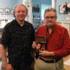 With author Bruce Hallenbeck at the Kinderhook Memorial Library for a movie screening/book signing. He screened THE CURSE OF FRANKENSTEIN and signed copies of his book The Hammer Frankenstein. 