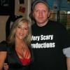 Here I am with singer Samantha Fox at Chiller Theatre in New Jersey, October 27th, 2012. I grew up listening to Samantha’s music, and it was great meeting her. She’s was very nice, and I learned that she is also a horror fan! Very cool! Perhaps one day we’ll see her in a Very Scary Production…