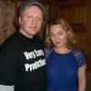 Here I’m with actress Sophia Myles, who is known for her role as vampire Erika in UNDERWORLD and UNDERWORLD: EVOLUTION. At Chiller Theatre in New Jersey, October 27th, 2012.