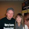 Here I am with actress Deborah Foreman at Chiller Theatre in New Jersey, October 27th, 2012. Deborah of course starred in many classic 1980’s films such as VALLEY GIRL, REAL GENIUS, MY CHAUFFEUR and APRIL FOOLS DAY, to name a few. She was very nice and it was great meeting her. (Photo 1)