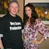 Here I am with actress Shannon Elizabeth at Chiller Theatre in New Jersey, October 27th, 2012. Shannon is of course known for her role in the movie AMERICAN PIE, as well as the more recent NIGHT OF THE DEMONS remake.
