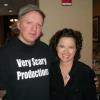 This was my second time talking to Heather Langenkamp, one of my favorite actresses. She was just as friendly and gracious this time as the last. And I still hope I get a chance to work with her one of these days! At Chiller Theatre in New Jersey, April 26th, 2014.