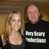 At Chiller Theatre in New Jersey, April 30th, 2011. Here I'm with actress Amanda Wyss, who has starred in such films as FAST TIMES AT RIDGEMONT HIGH, BETTER OFF DEAD, and of course the original A NIGHTMARE ON ELM STREET. Amanda was so friendly, and it was a pleasure meeting her!