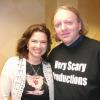 Here I am with actress Heather Langenkamp at Chiller Theatre in New Jersey, April 30th, 2011. The original A NIGHTMARE ON ELM STREET was the movie that got me interested in the horror genre, and it is still one of my favorite horror films of all time. So I was very happy to finally meet her.