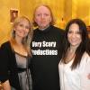 Another great photo from Chiller Theatre in New Jersey, April 30th, 2011. To my left is actress Suzanne Snyder, to my right actress Judie Aronson. Suzanne played Deb, and Judie played Hilly, in WEIRD SCIENCE - arguably one of the funniest films of the 1980's and one of my personal favorites.